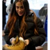 Ariana Biermann Next Gen NYC Prada Cropped Down Jacket