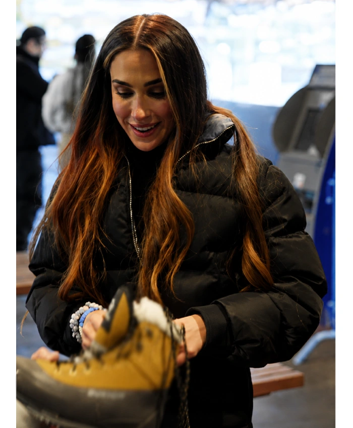 Ariana Biermann Next Gen NYC Prada Cropped Down Jacket