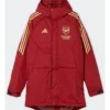 Arsenal Parka Red Jacket For Men And Women