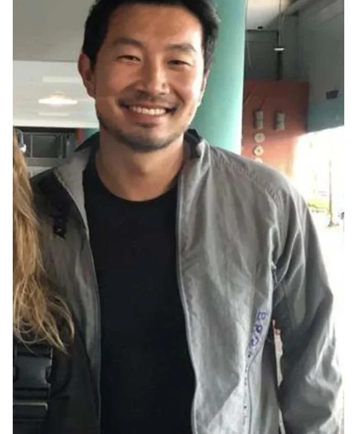 Arthur The King 2024 Simu Liu Grey Jacket