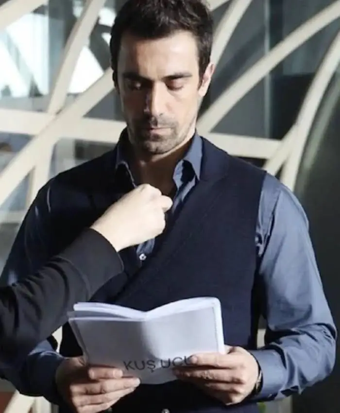 As The Crow Flies S01 Kenan Sezgin 2023 Blue Vest