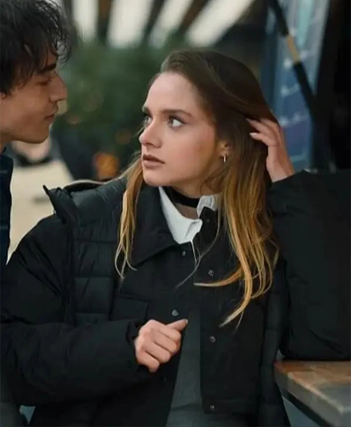 As The Crow Flies 2022 Miray Daner Black Puffer Jacket