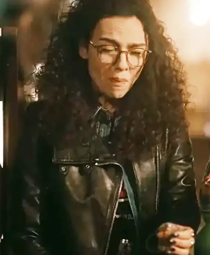As The Crow Flies Lale Kiran Black Leather Jacket