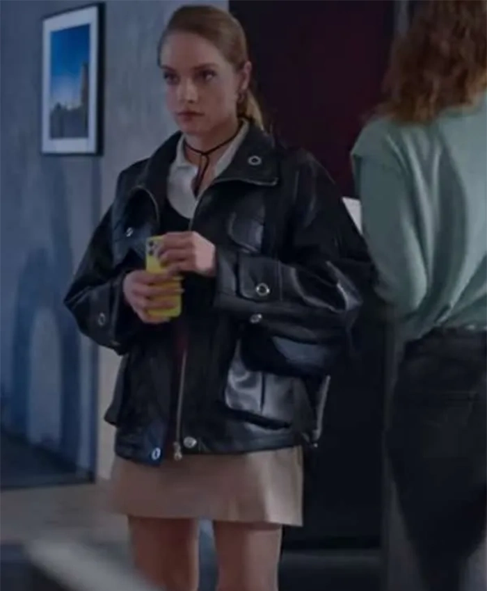 As The Crow Flies S01 Asli Leather Black Jacket