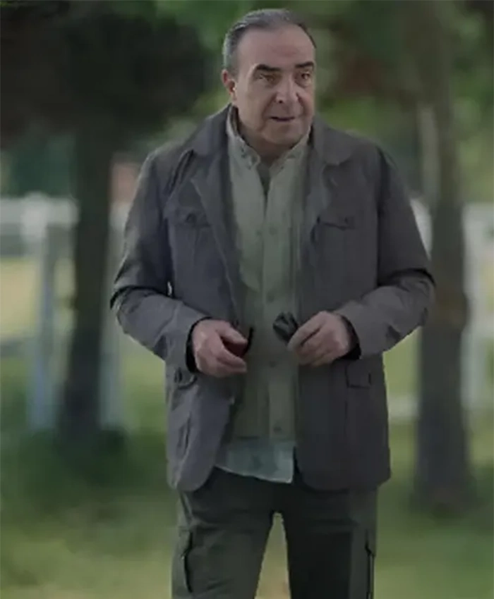 As The Crow Flies S01 Zafer Ergin Grey Jacket