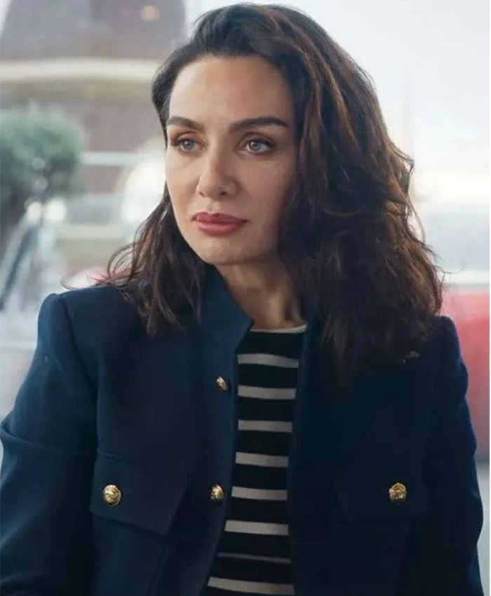 As The Crow Flies S02 2023 Birce Akalay Coat