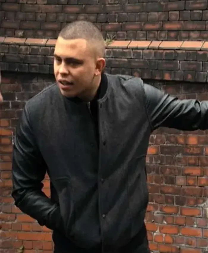 Ash Brassic Black S05 Varsity Jacket