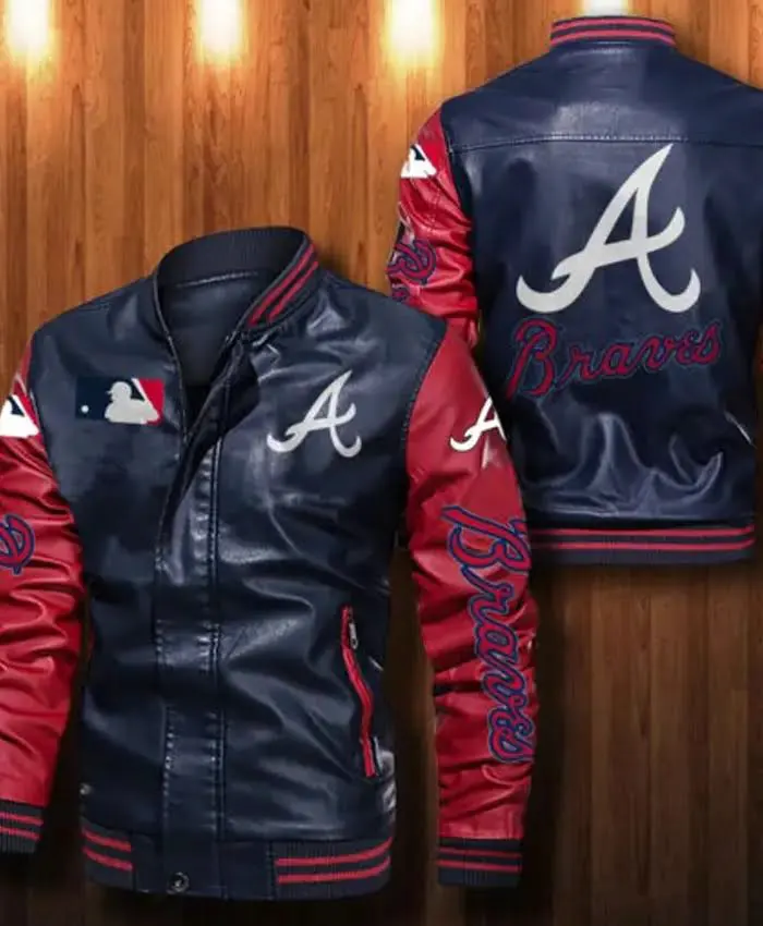 Atlanta Braves MLB Team Leather Jacket