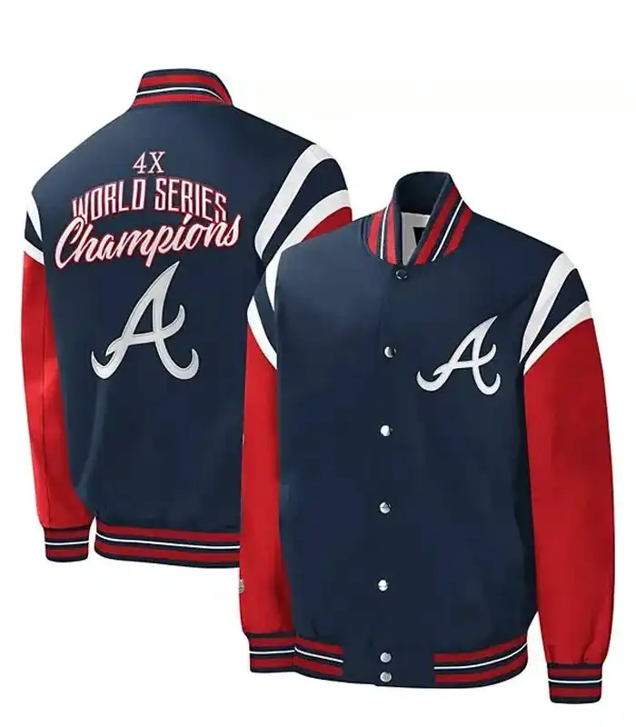 Atlanta Braves World Series Varsity Jacket