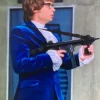 Austin Powers Mike Myers Blue Suit