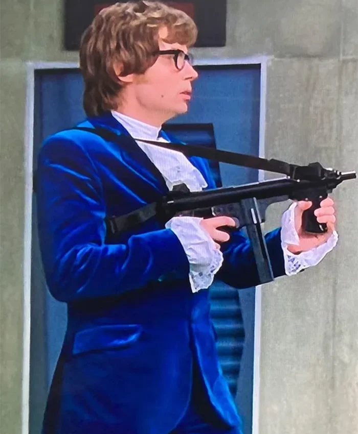 Austin Powers Mike Myers Blue Suit