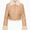 Ava Dash TV Series Next Gen NYC Season 2 Shearling Full Zip Leather Jacket