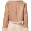 Ava Dash TV Series Next Gen Season 2 Shearling Full Zip Leather Jacket