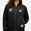 BTS SUGA Clippers Glitch Hooded Jacket Womens