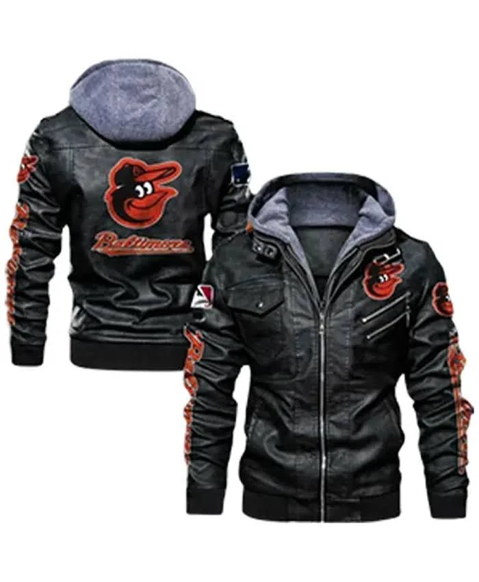 Baltimore Orioles Leather Jacket