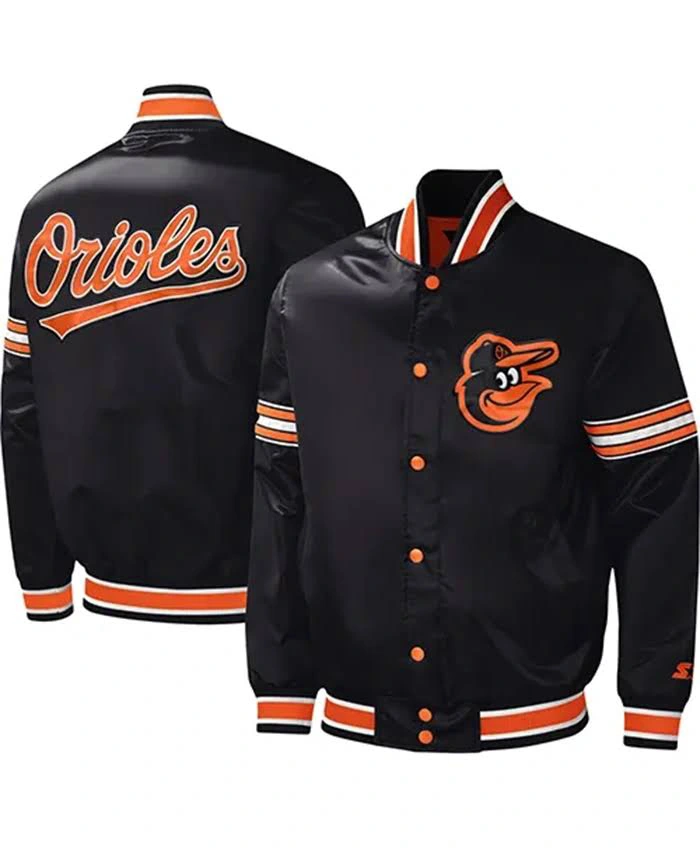 Baltimore Orioles Starter Black Jacket