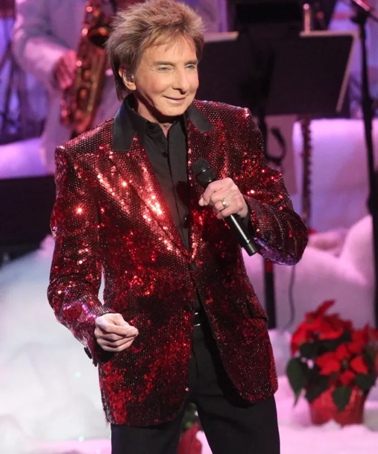 Barry Manilow A Very Barry Christmas Sequin Blazer