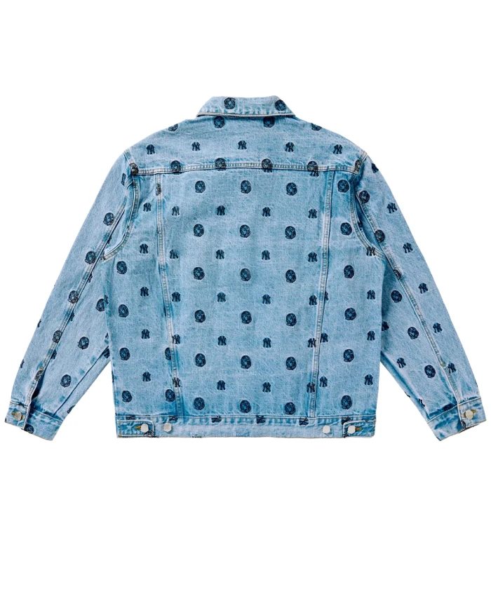 Billionaire Boys Club x New York Yankees Embroidered Trucker Jacket