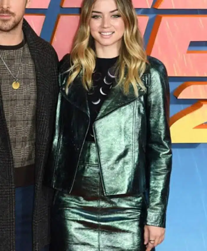Blade Runner 2049 Joi Green Leather Jacket