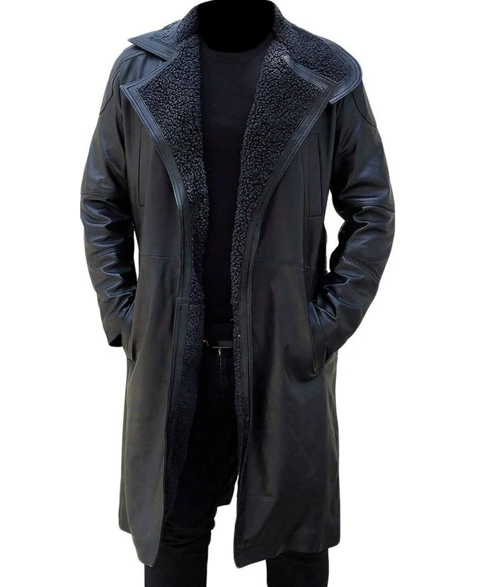 Blade Runner 2049 Ryan Gosling Black Trench Coat