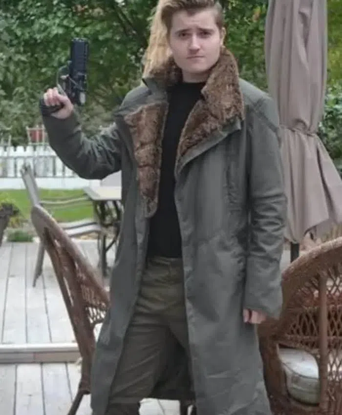 Blade Runner 2049 Shearling Trench Coat