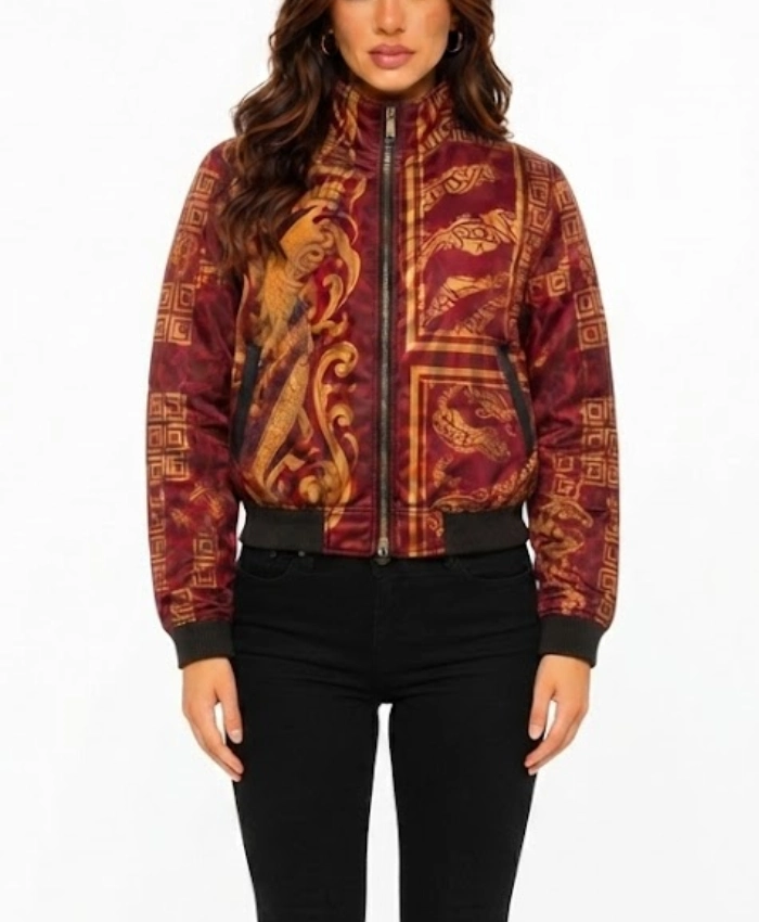Boobie Ike GTA 6 Grand Theft Auto VI Bomber Pattern Print Jacket Sale