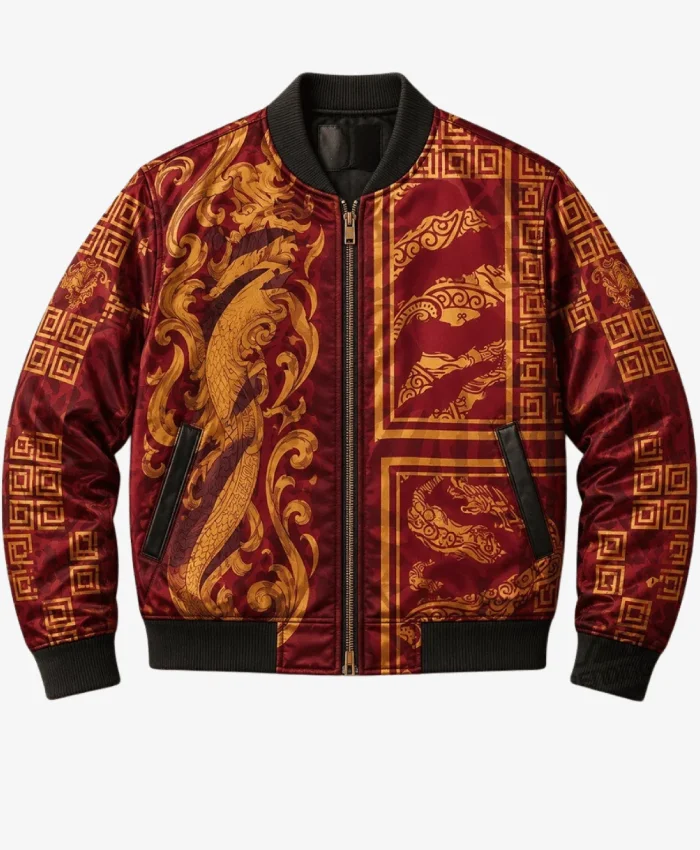 Boobie Ike GTA 6 Grand Theft Auto VI Bomber Pattern Print Jacket