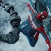 Brand New Day Spider Man Movie Multicolor Puffer Vest