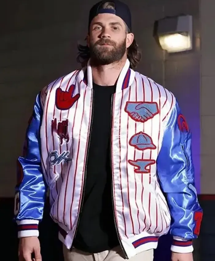 Bryce Harper Phillies Bomber Jacket