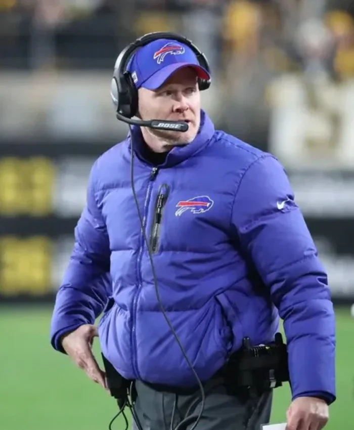 Buffalo Bills Sean McDermott Blue Jacket