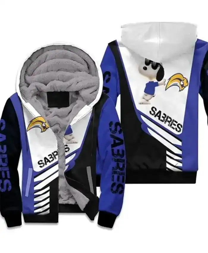 Buffalo Sabres Snoopy Zip-Up Hoodie