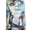 Buy Beat Shazam S07 Corinne Foxx Graffiti Print Blazer For Men And Women