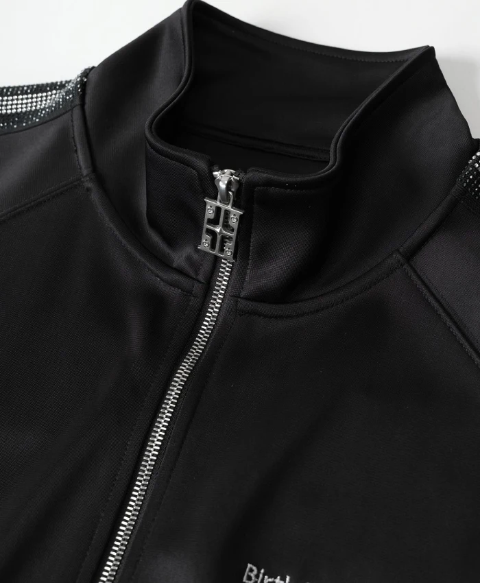 Buy Birth Of Royal Child x Midnight Gradient Crystal Black Track Jacket