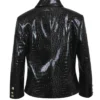Buy CBS Mornings Mary J Blige Black Leather Blazer