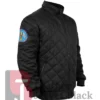 Buy Kara Killmer TV Series Chicago Fire Black Bomber Quilted Jacket