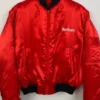 Buy Marlboro 90s Vintage Red Bomber Jacket For Men And Women