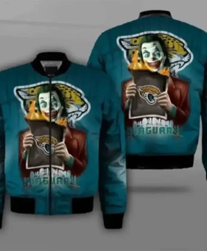 Buy NFL Carson Jacksonville Jaguars Bomber Jacket For Unisex