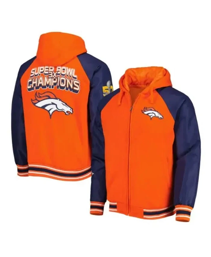 NFL Denver Broncos Hood Jacket - Image 3