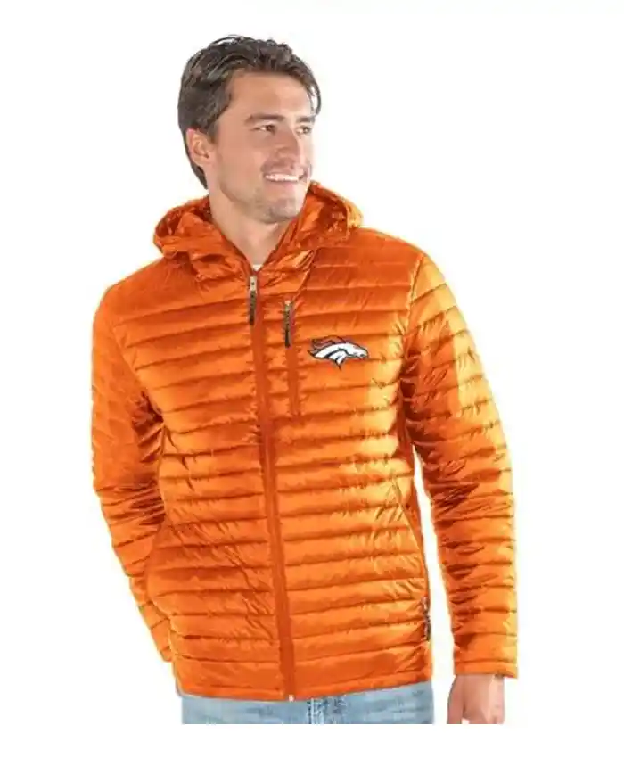 NFL Denver Broncos Quilted Jacket - Image 3