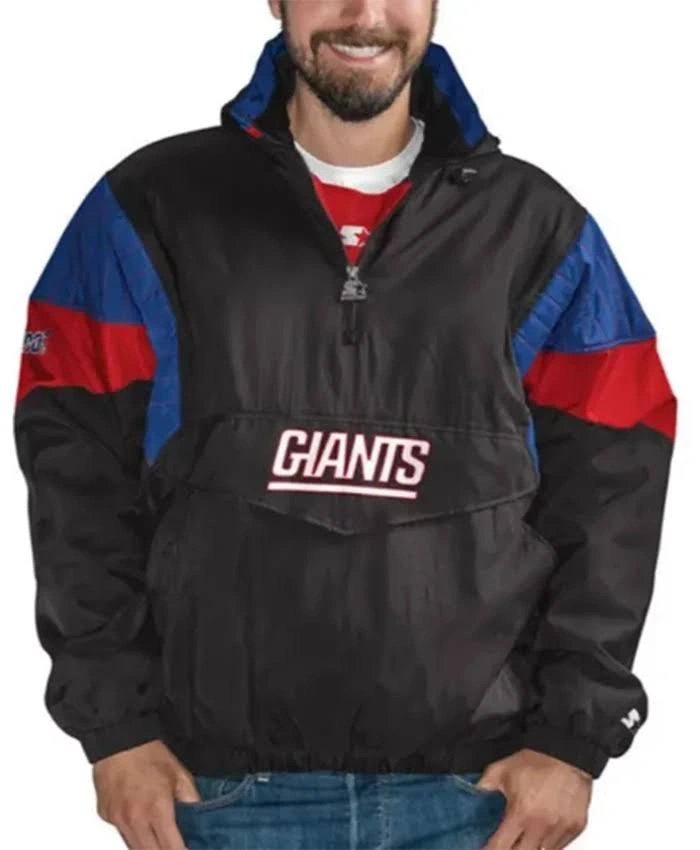 Buy NFL Isai Beer New York Giants Pullover Jacket For Unisex