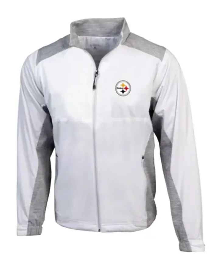 Buy NFL Tracy Kuhn White Pittsburgh Steelers Jacket For Men And Women For Sale