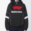 Buy Nahmias x F1 Warm Up Full Zip Race Black Jacket For Men and Women