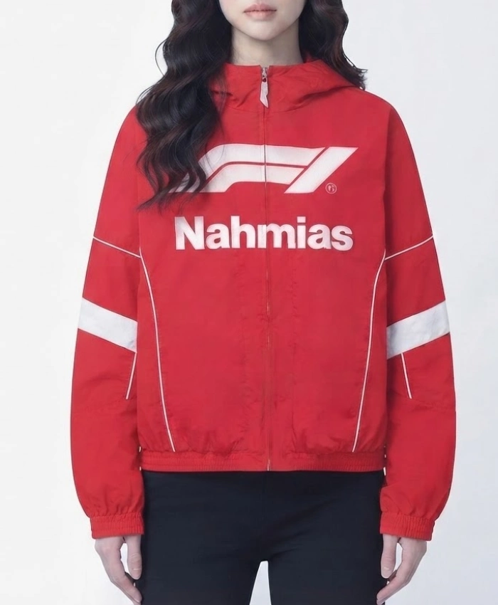 Buy Nahmias x F1 Warm Up Full Zip Race Red Jacket For Men and Women