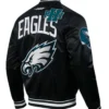 Buy Now Philadelphia Eagles Letterman Satin Jacket