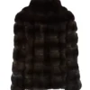 Buy Now Polly Dark Brown Mink Fur Coat For Men And Women