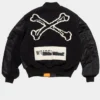 Buy Now WTAPS X ALPHA MA1 Zip Up Black Bomber Jacket
