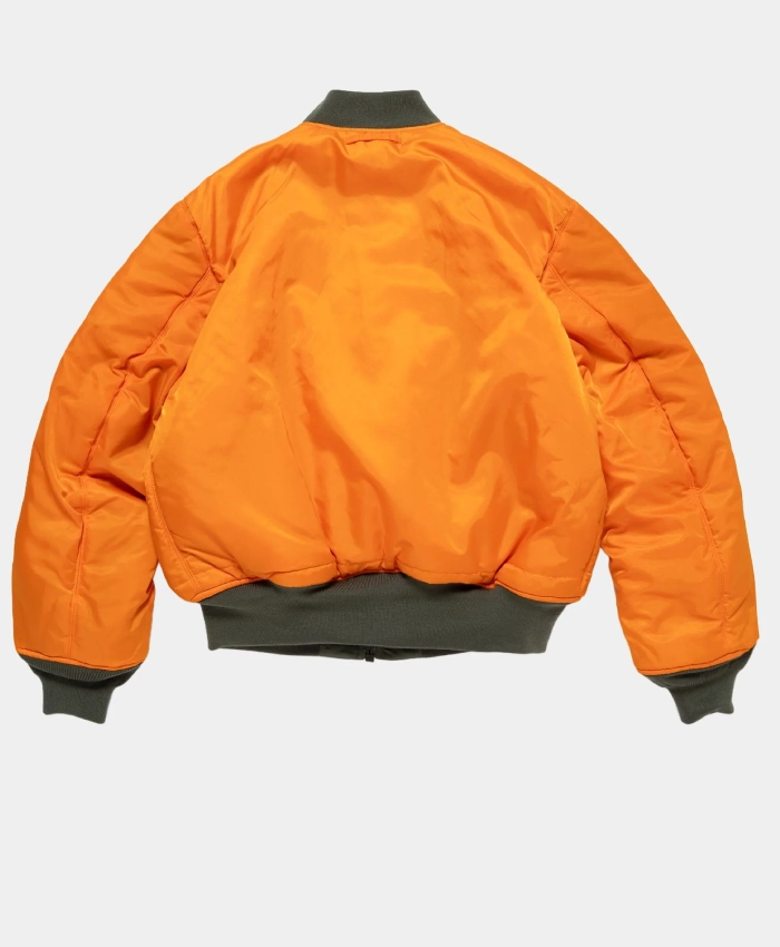 Buy Now WTAPS X ALPHA MA1 Zip Up Bomber Jacket Sale