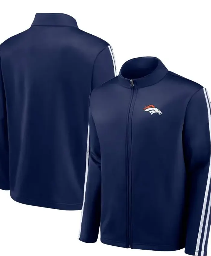 Denver Broncos NFL Track Jacket - Image 3