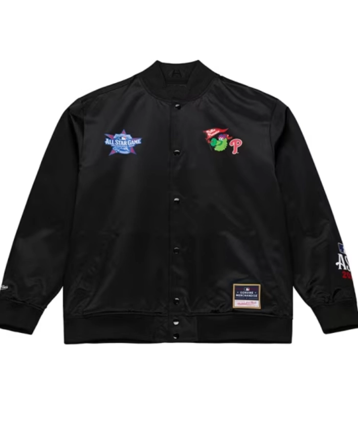 Buy Philadelphia Phillies Mitchell and Ness 2026 MLB All Star Game Satin Jacket