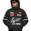 Supreme x Vanson Leathers Cordura Down Jacket in Black